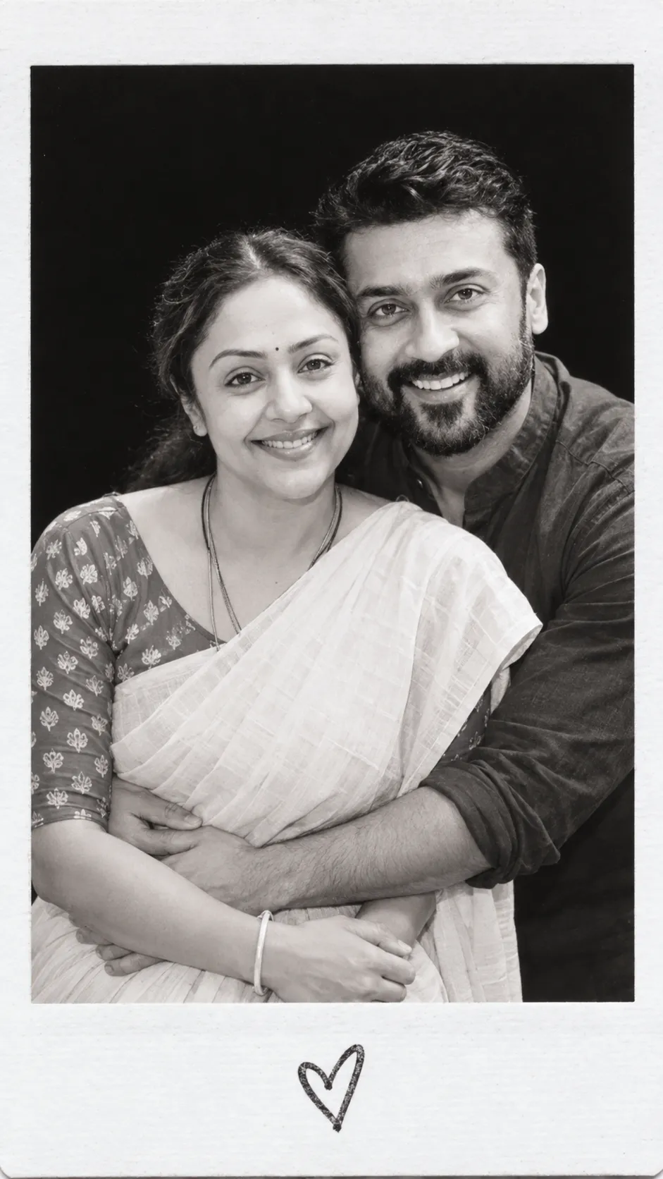 Black and White Instant Portrait
