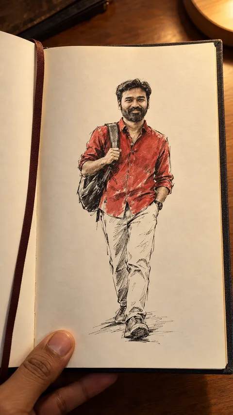 Sketchbook Reverie in Ink