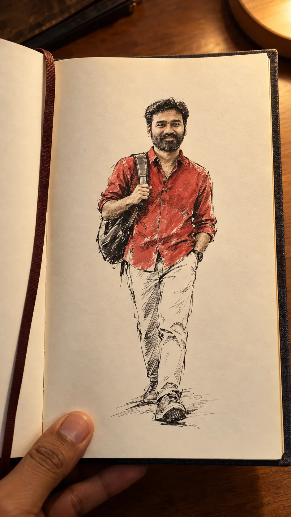 Sketchbook Reverie in Ink