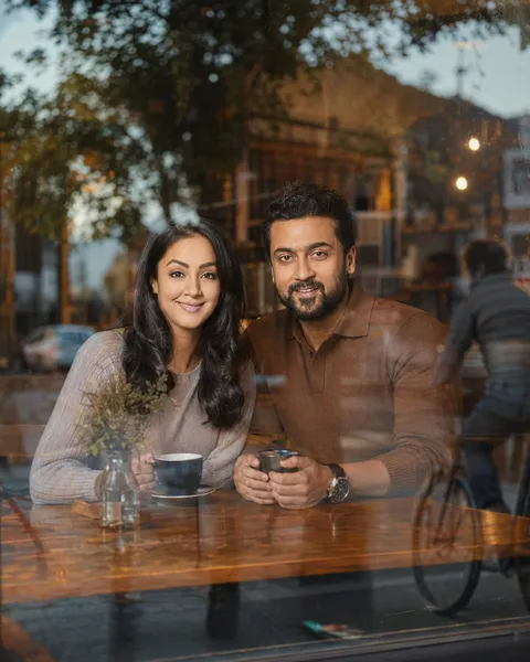AI-generated example image for the prompt "Café Window Reflection"