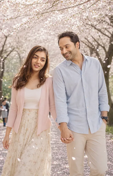 AI-generated example image for the prompt "Cherry-Blossom Spring Walk"