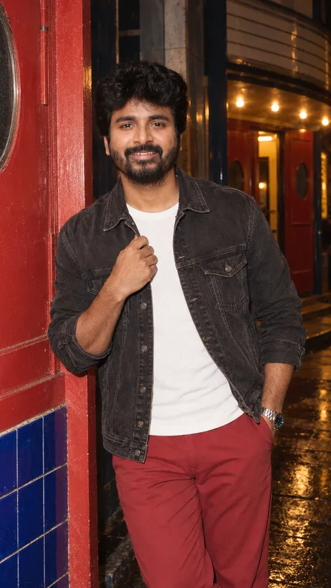 Candid Laughter Outside Cinema