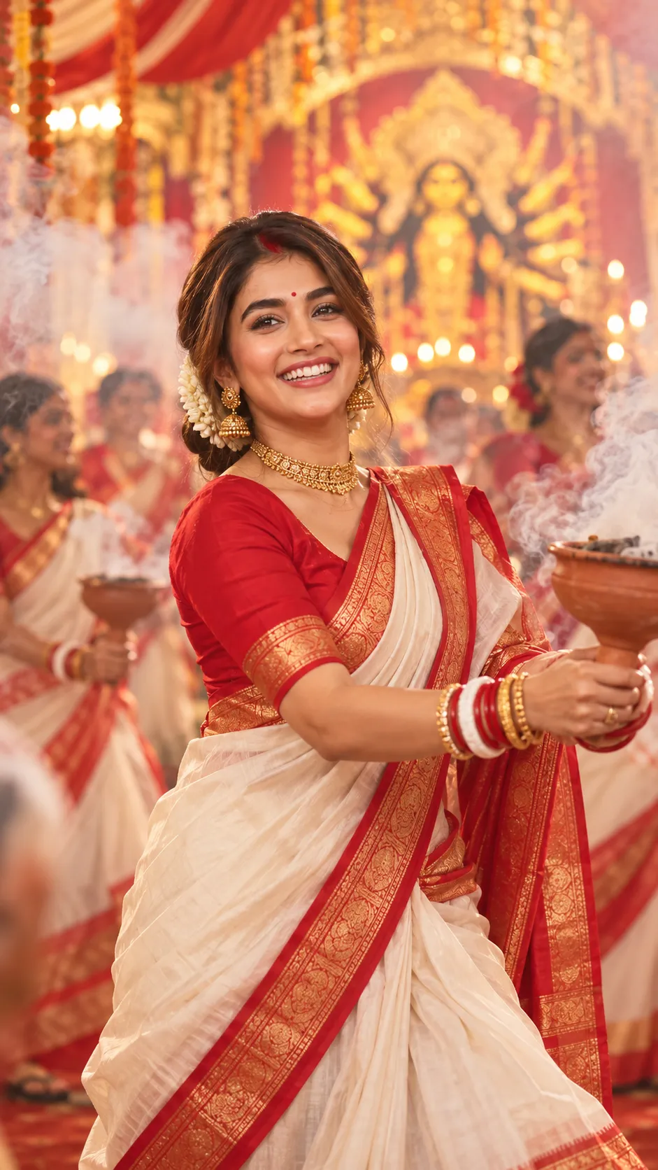 Cinematic Durga Puja Dance