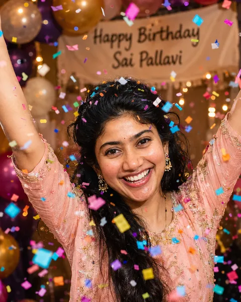 AI-generated example image for the prompt "Confetti Shower"