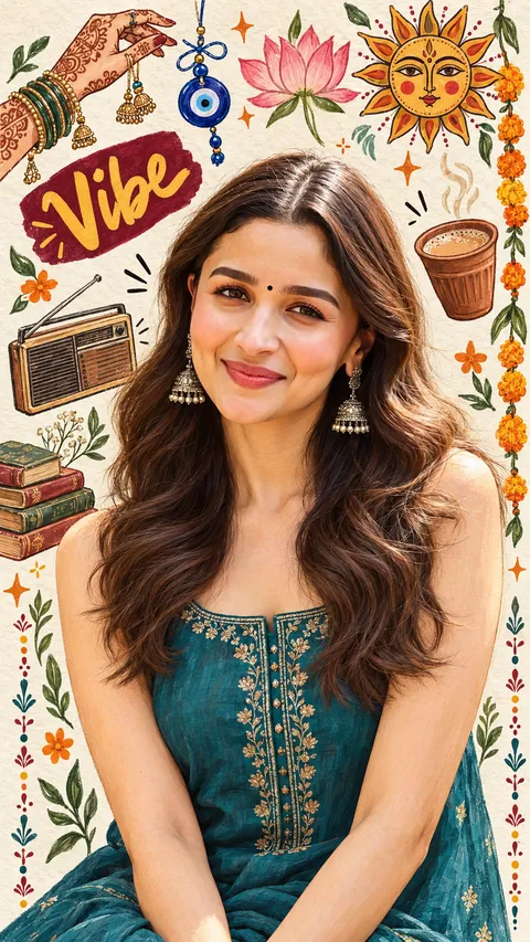 Desi Vibe Portrait