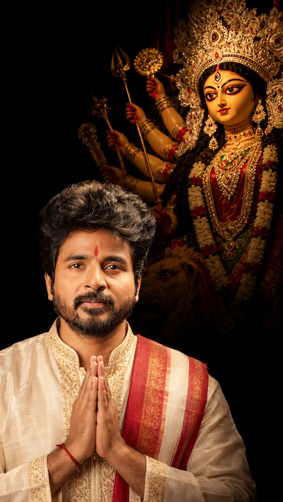 Devotional Portrait of Durga