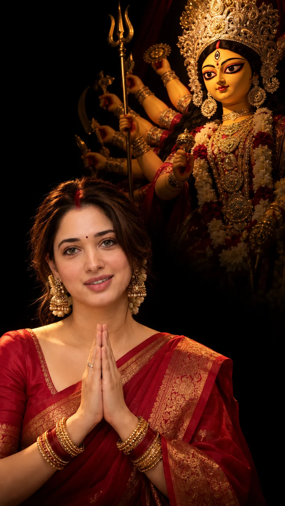 Devotional Portrait of Durga