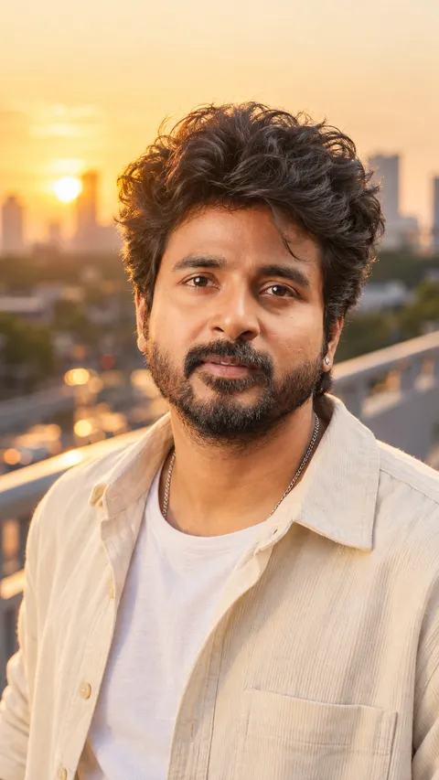 Cinematic Golden Hour Portrait