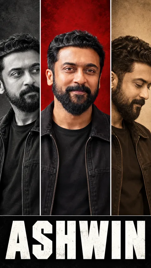 Triptych Mood Poster of Ashwin