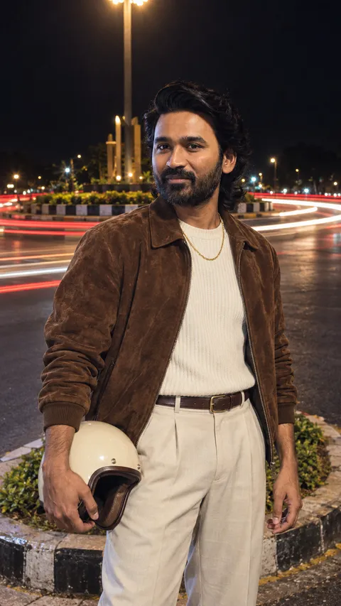 Street Style Night Portrait