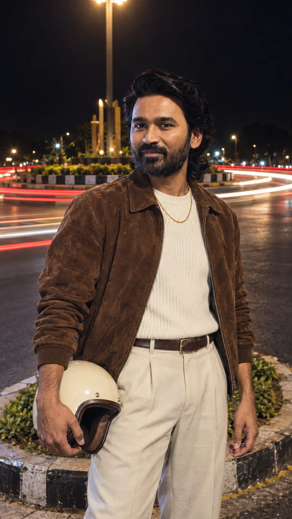 Street Style Night Portrait