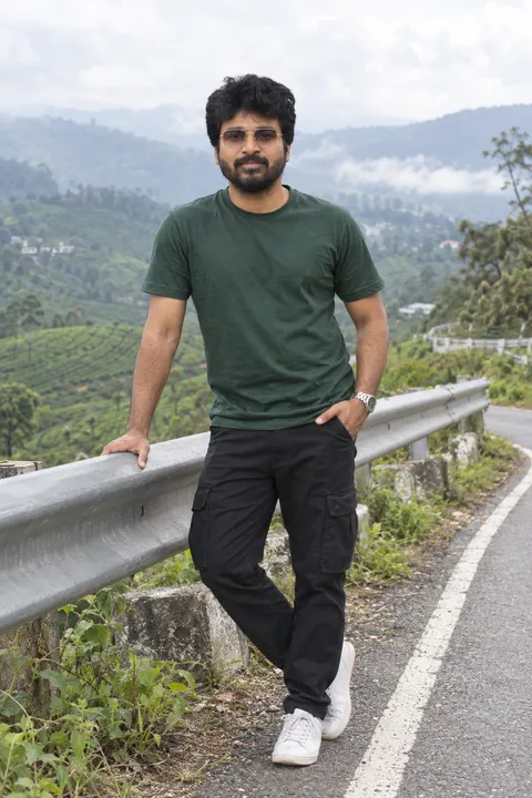 Hilltop Roadside Portrait