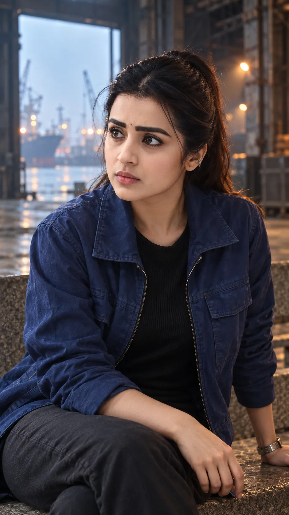 Cinematic Harbour Portrait