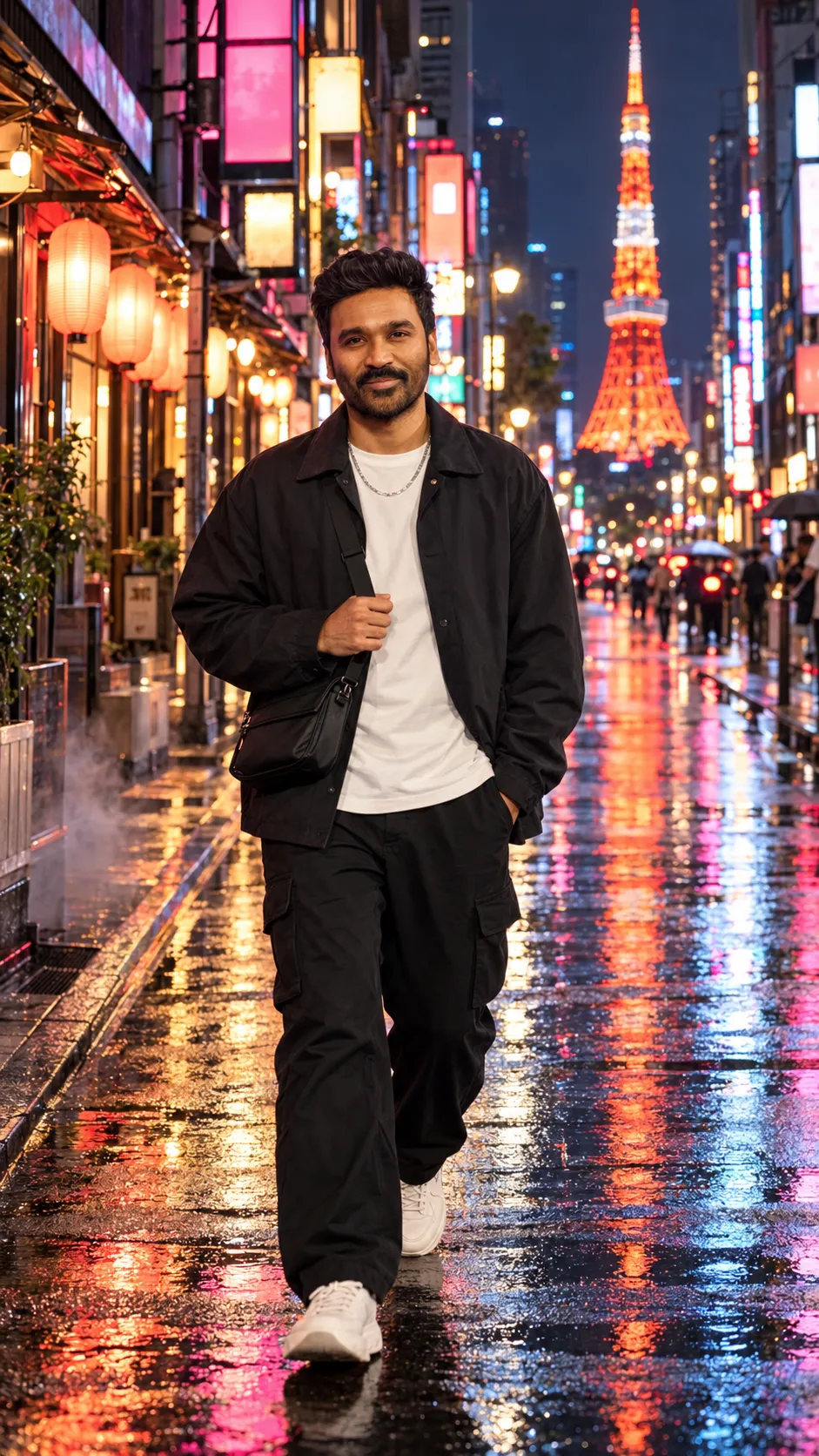 Neon Tokyo Street Walk