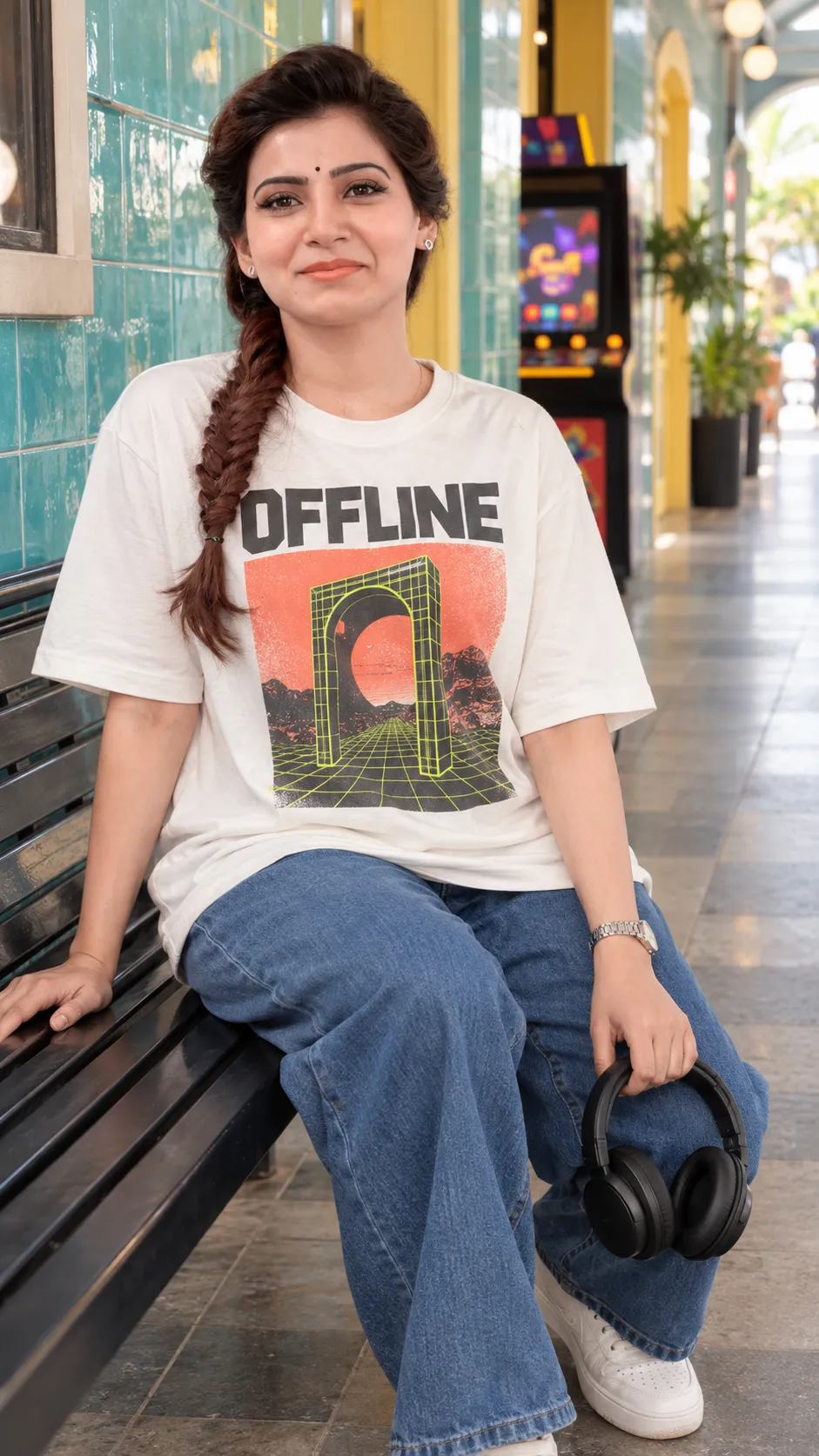 Streetwear Arcade Portrait