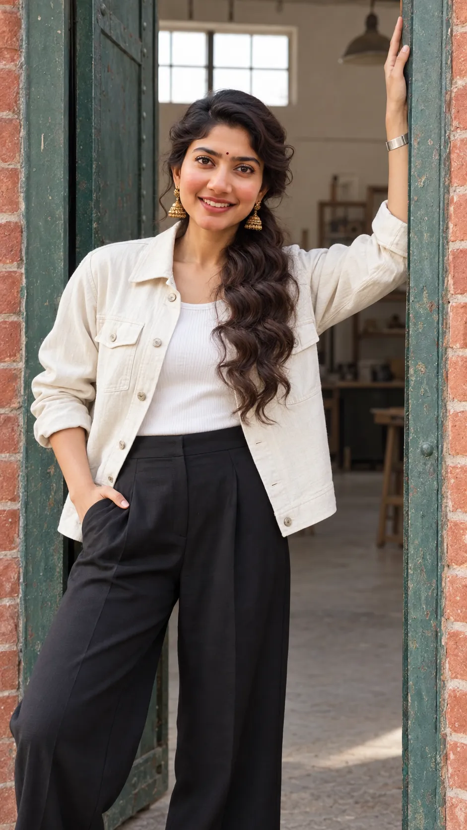 Portrait at the Doorway