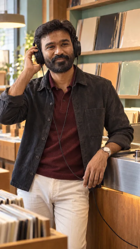 Record Shop Portrait