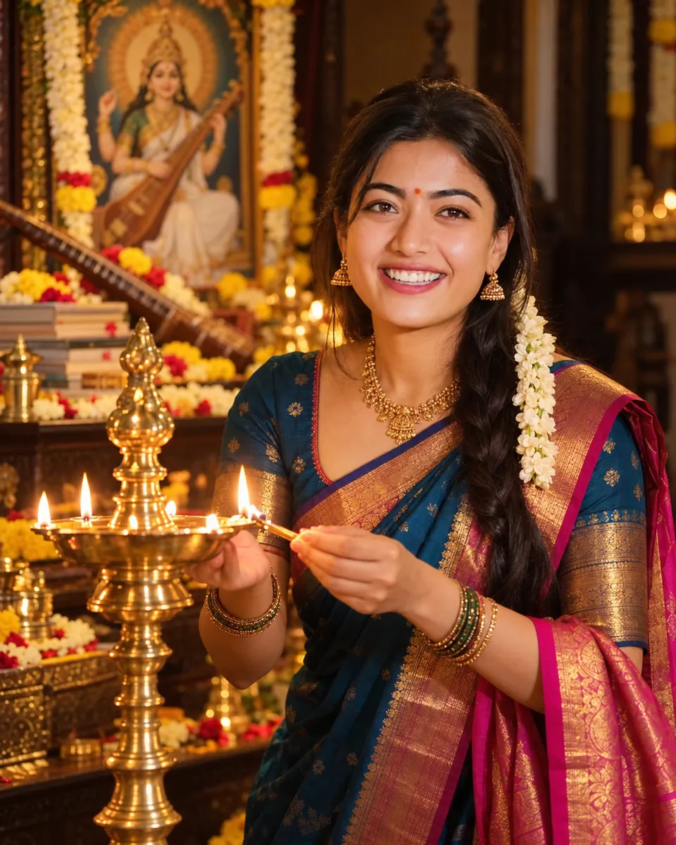 Saraswathi Pooja Celebration