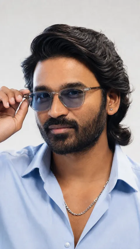 Stylish Portrait With Tinted Glasses