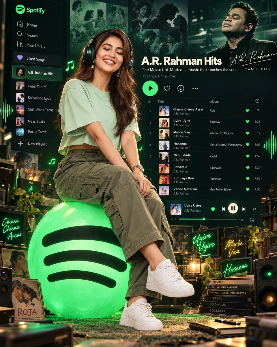 Cinematic Spotify Dreamscape