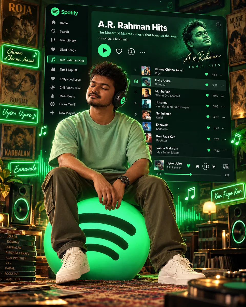 Cinematic Spotify Experience