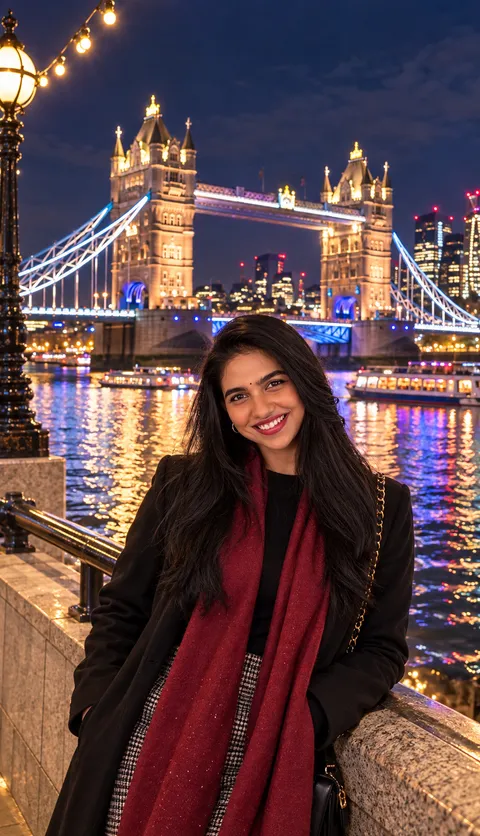 Cinematic Thames Nightscape