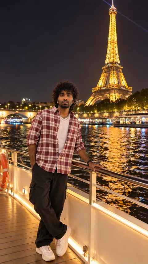 Cinematic Paris Nightscape