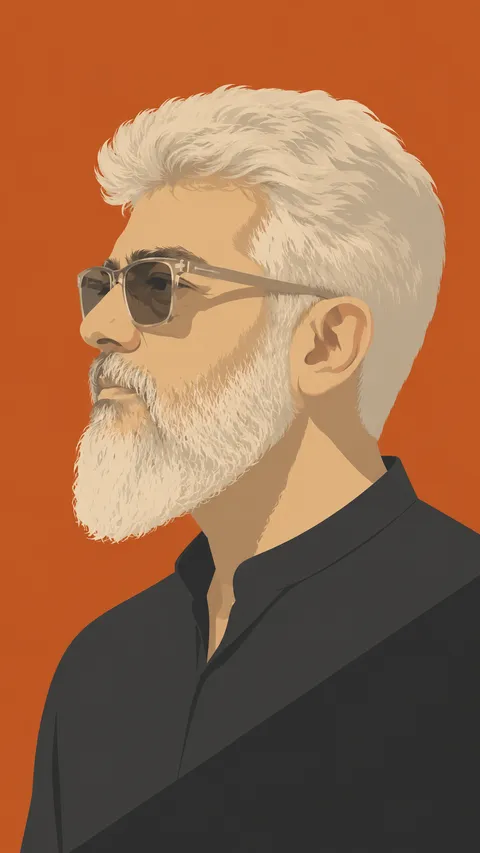 Stylized Profile Portrait