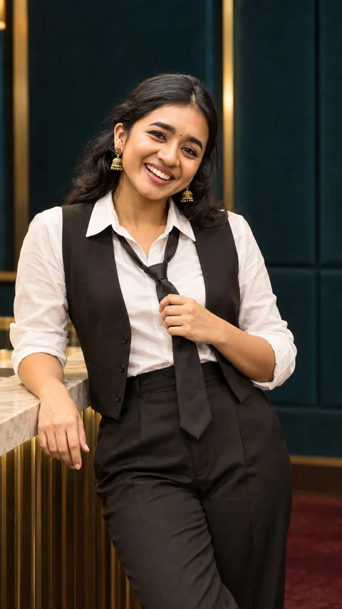 Elegant Evening Portrait