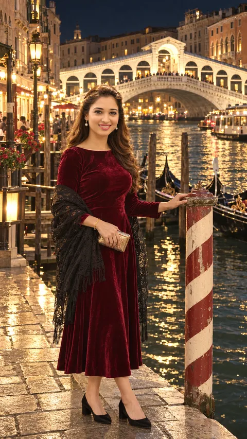 Venetian Nighttime Elegance