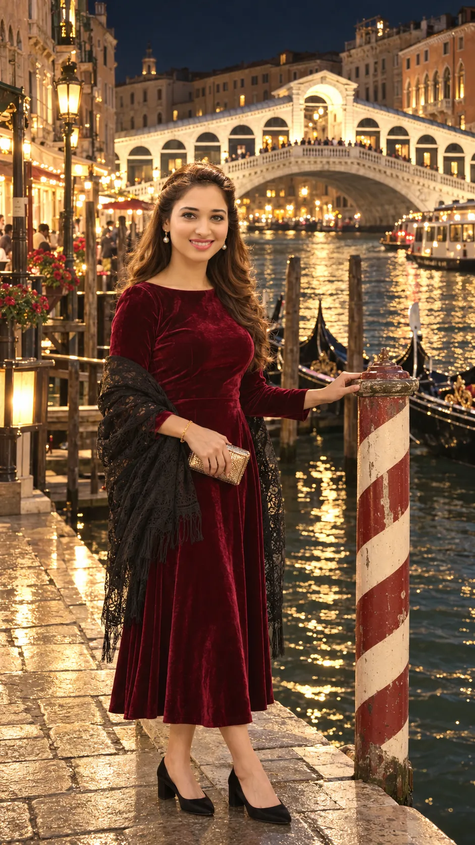 Venetian Nighttime Elegance