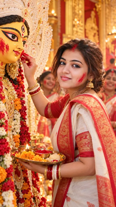 Vijayadashami Celebration Portrait