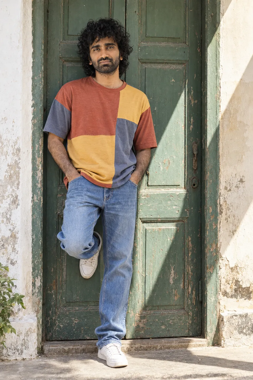 Weathered Doorway Portrait